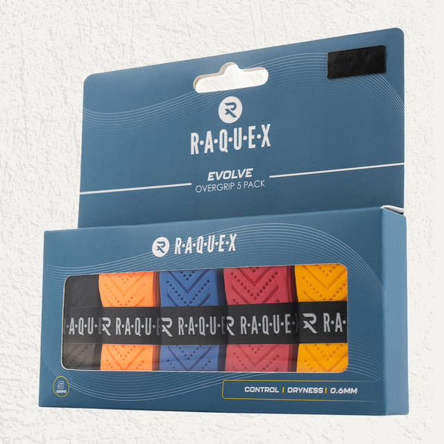 Pack of Raquex evolve overgrips