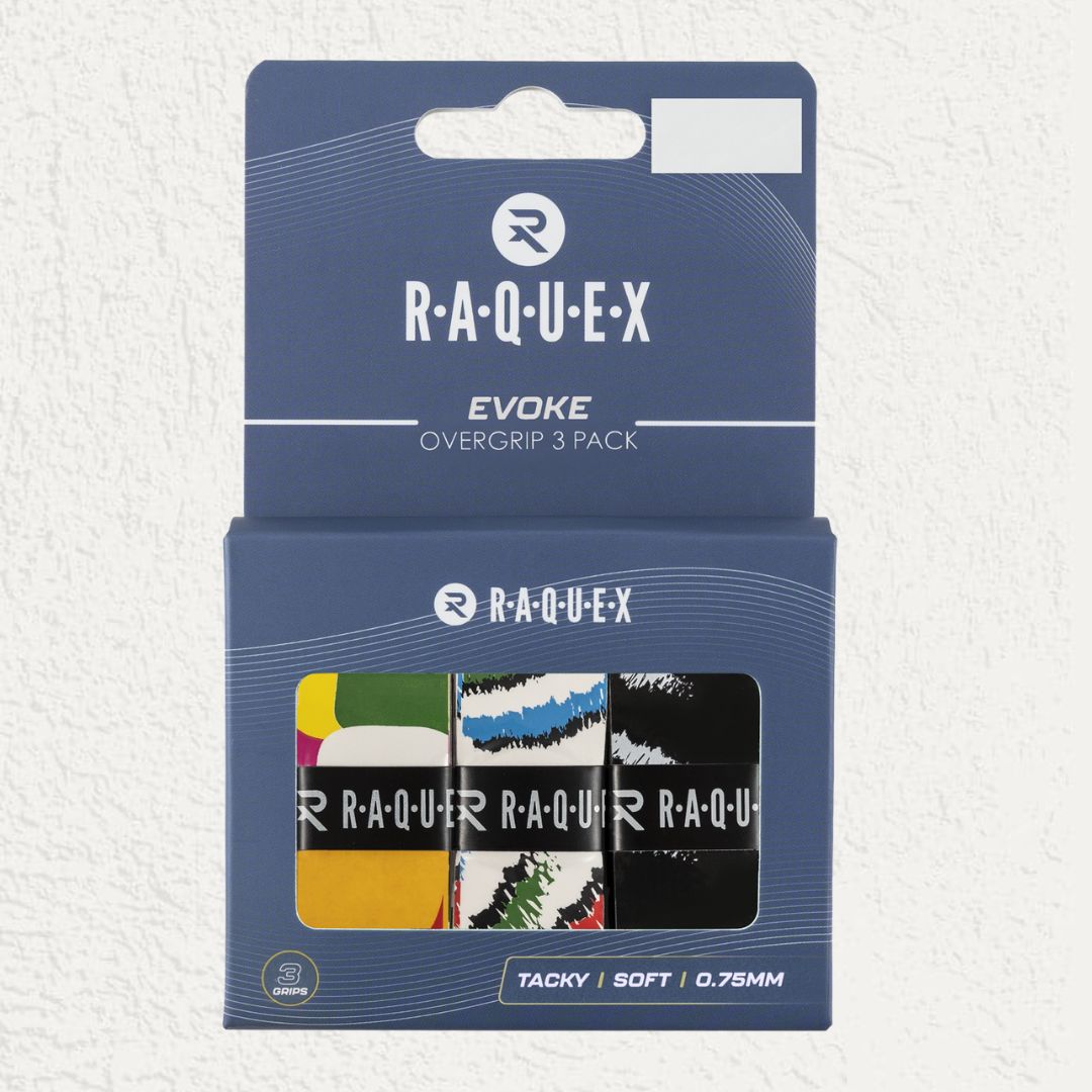 Raquex Evoke Overgrips (3 Pack)
