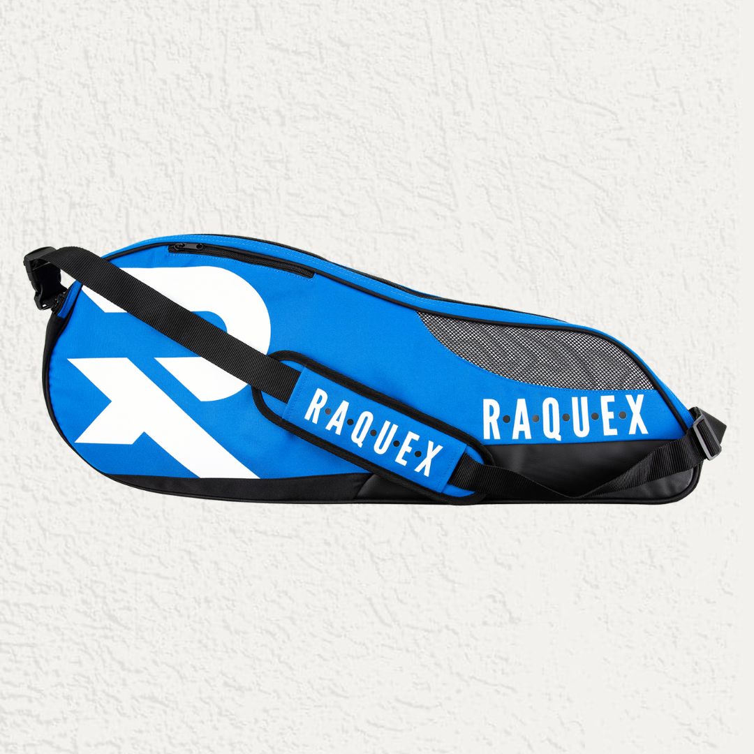 Blue and black Racquet bag from Raquex