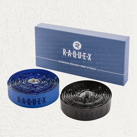 Poignées de hockey rembourrées Raquex (paquet de 2)