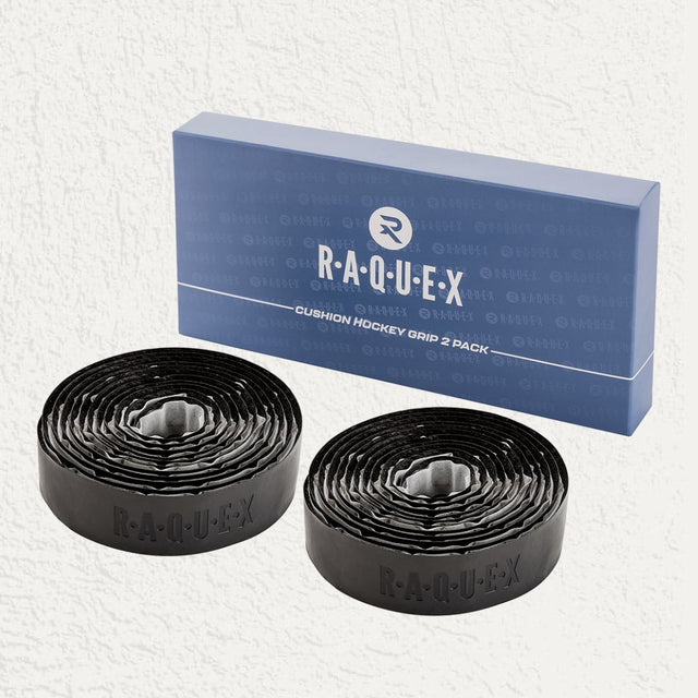 Poignées de hockey rembourrées Raquex (paquet de 2)