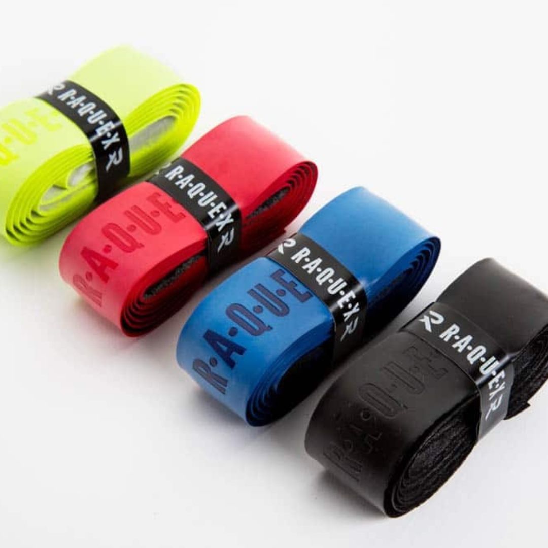 Raquex Enhance Replacement PU Racquet Grips (4 Pack)