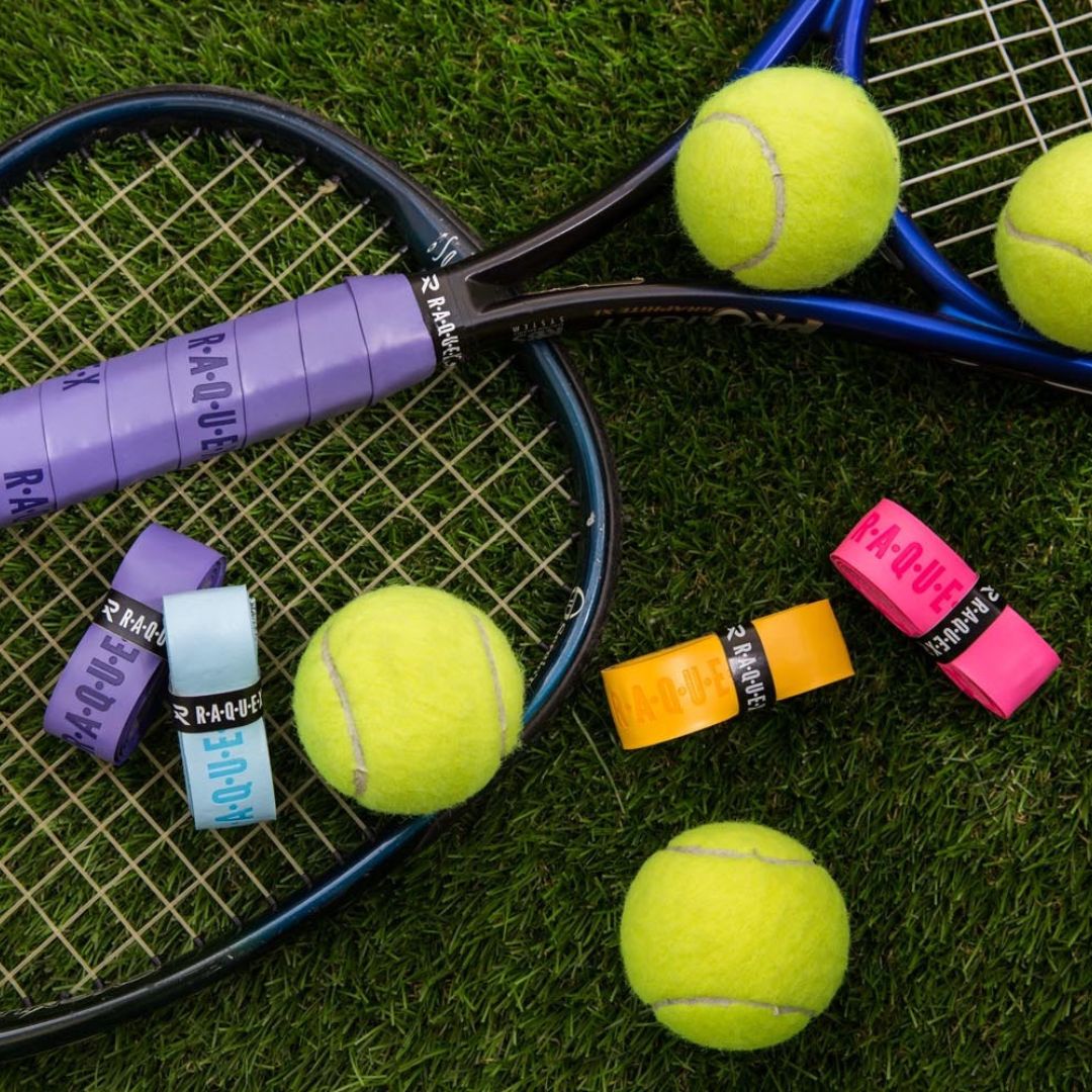 Raquex Enhance Replacement PU Racquet Grips (4 Pack)