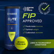 Balles de padel Raquex Elite FIP – Tube de 3 balles