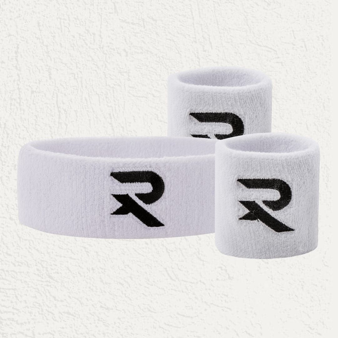 Raquex Wristbands & Headband Set