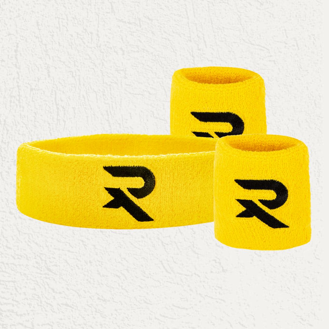 Raquex Wristbands & Headband Set