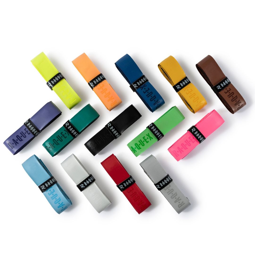 Raquex Enhance Replacement PU Racquet Grips (4 Pack)