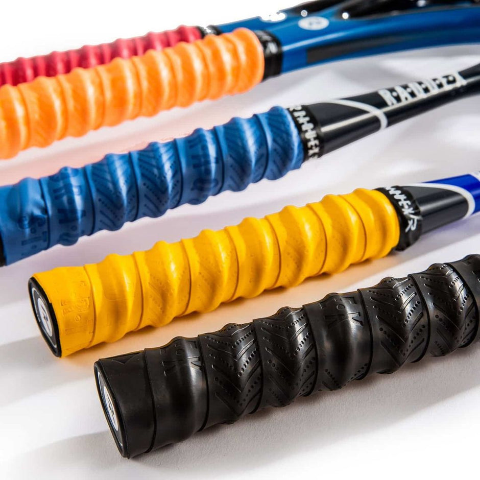 Raquex geriffelter Schläger-Overgrip (5er-Pack)