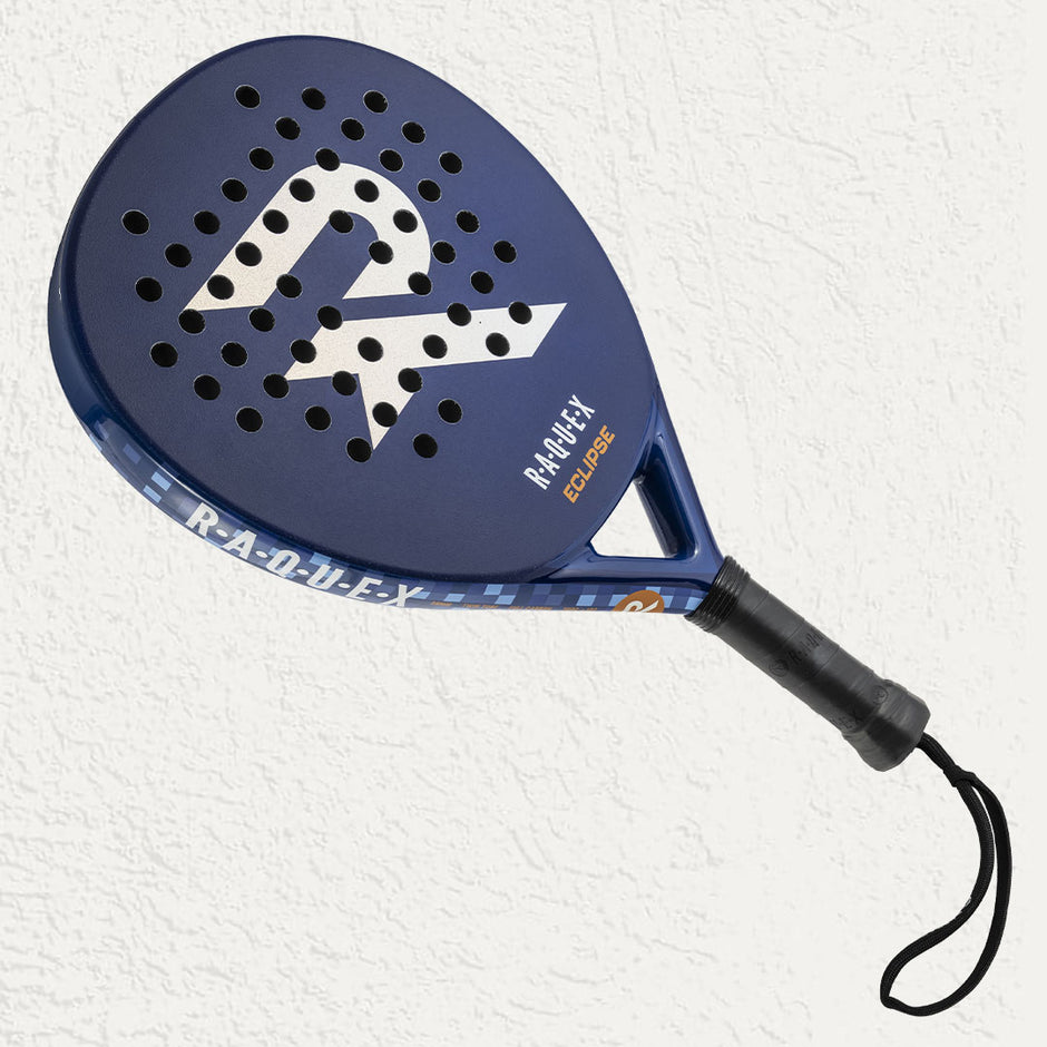 Raquex Eclipse Padel Racquet in blue