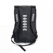 Rear of the Raquex Elevate Tour bag with padded backpack shoulder straps