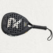 Carbon fibre Raquex Elite Padel Racquet in Black