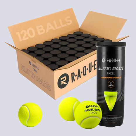 Raquex Elite Padelbälle – Tube mit 3 Stück