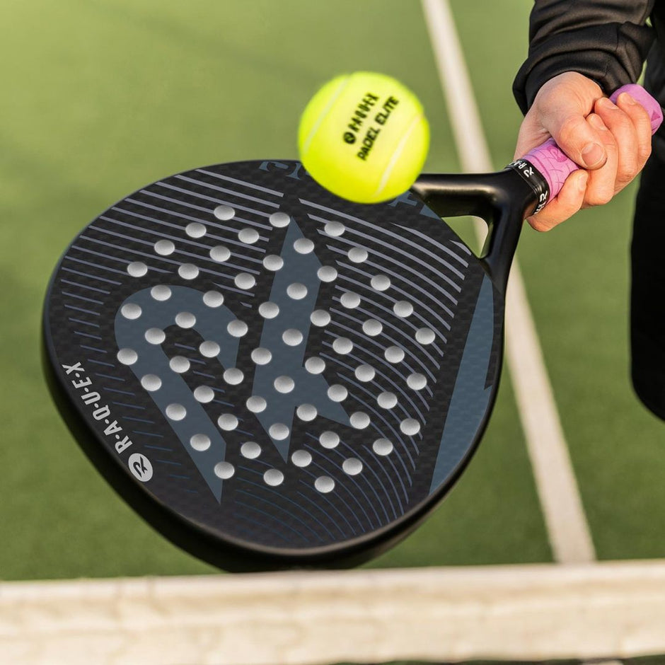Raquex Elite Padel Balls – Tube of 3