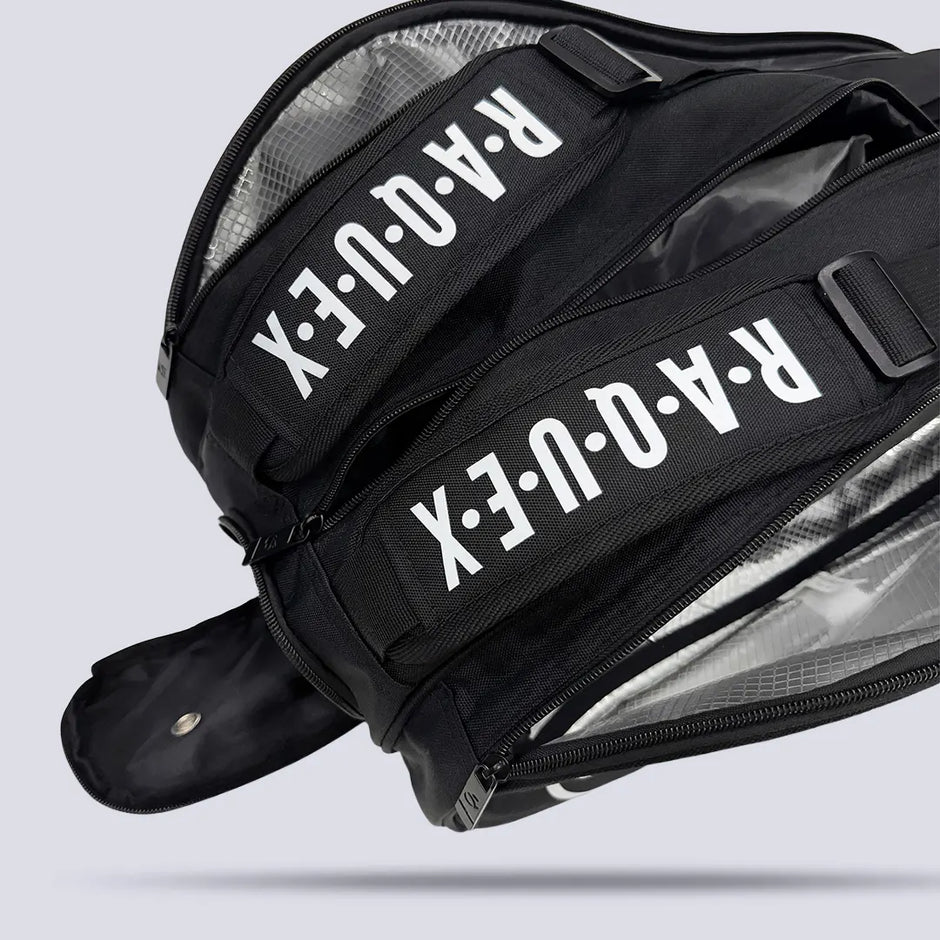 Raquex Engage 2R Padel Racket Bag - Black