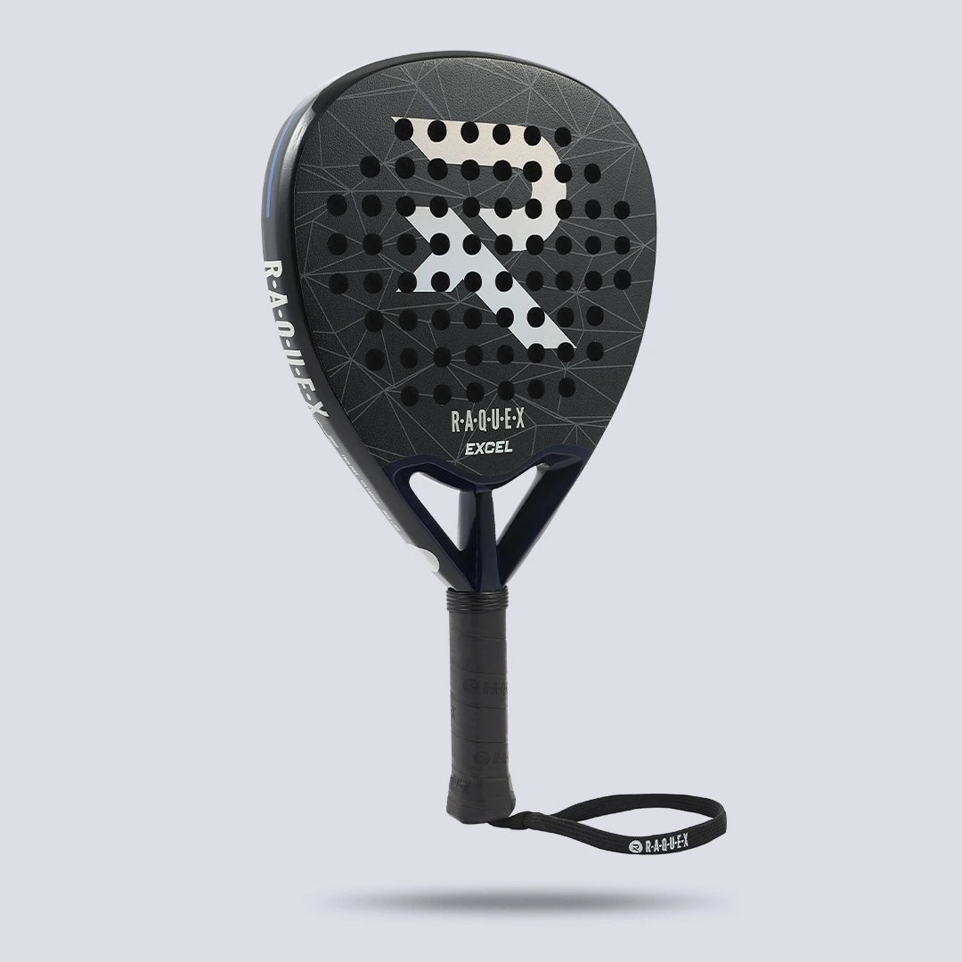 Raquex Excel Padel Racquet (Black)