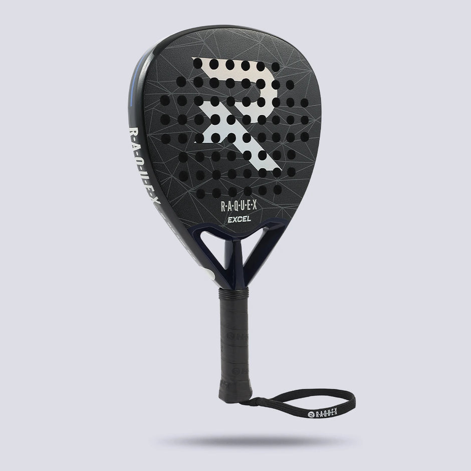 Raquex Excel Padel Racquet (Black)