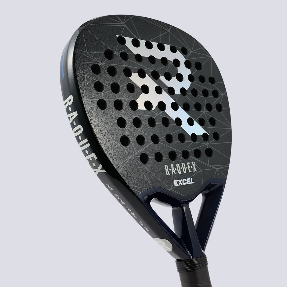 Raquex Excel Padel Racquet (Black)
