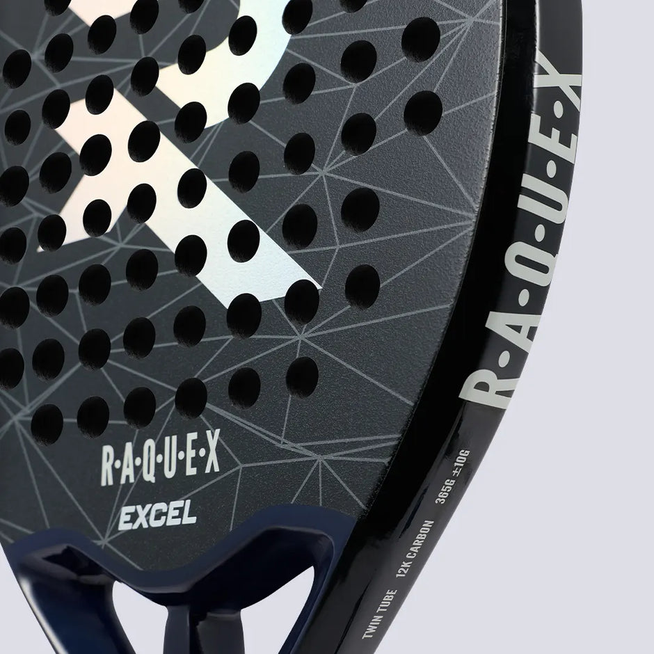 Raquex Excel Padel Racquet (Black)