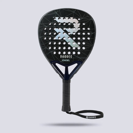 Raquex Excel Padel Racquet (Black)