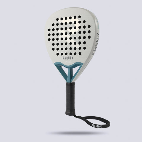 Raquex Excel Padel Racquet (White)