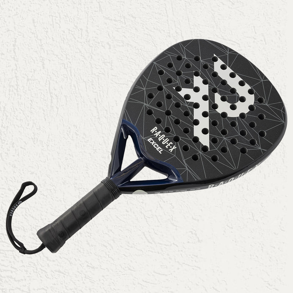 Raquex Excel Padel Racquet in Black