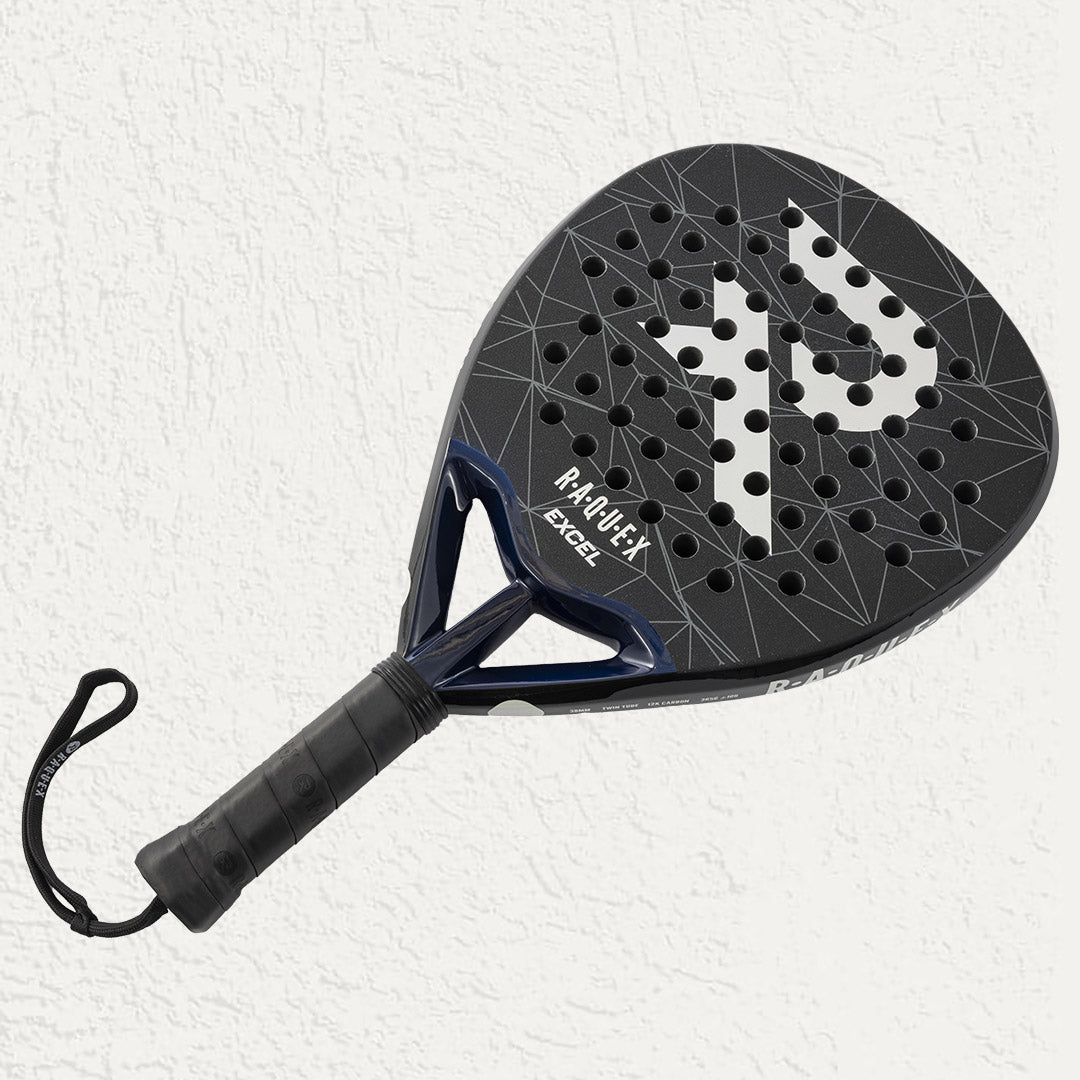 Raquex Excel Padel Racquet in Black
