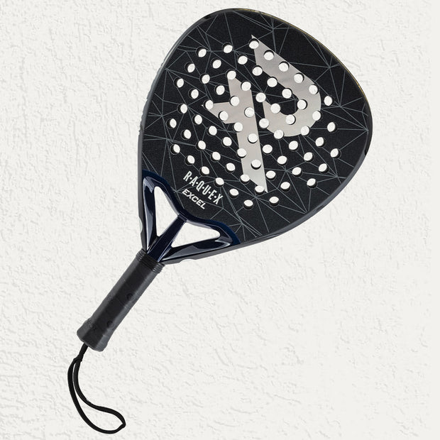 Raquex Excel Padel Racquet in Black