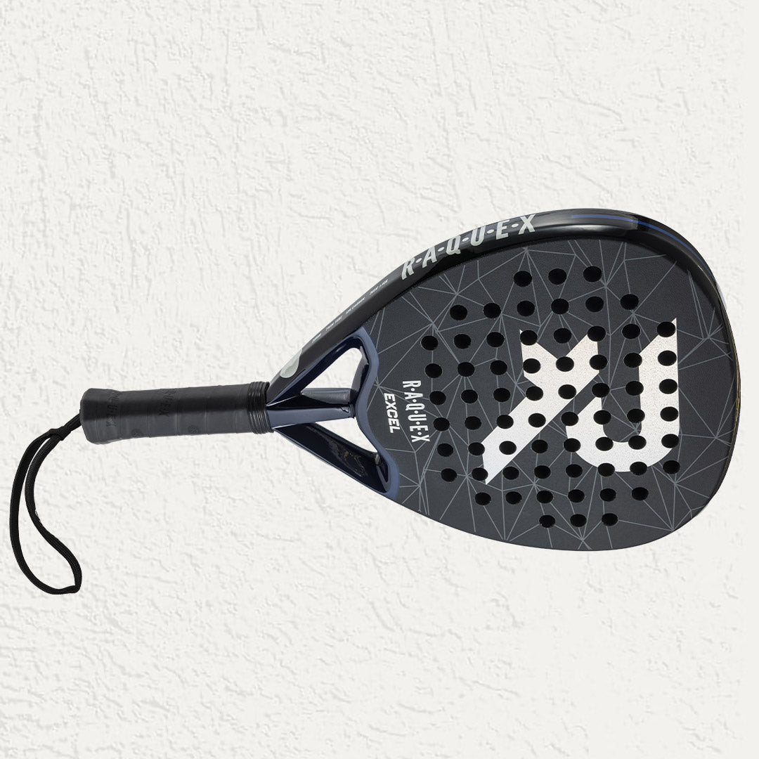 Raquex Excel Padel Racquet in Black