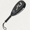 Raquex Excel Padel Racquet in Black with raquex branding on the side