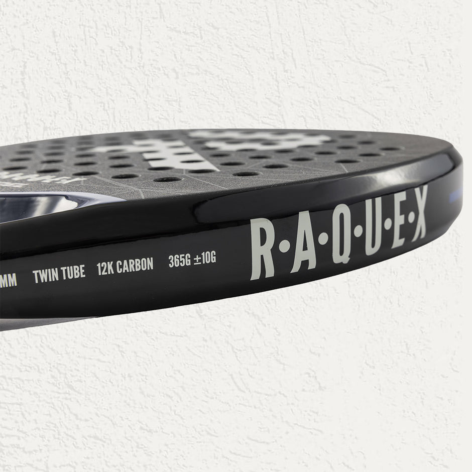 Carbon Raquex Excel Padel Racquet in Black