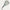 Raquex padel racquet in white