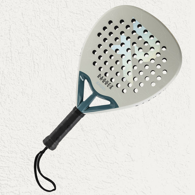 Raquex padel racquet in white