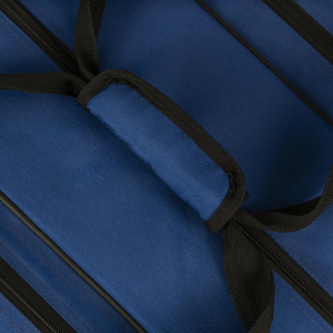 Padded comfort top handles on the blue Raquex Execute Tour padel bag