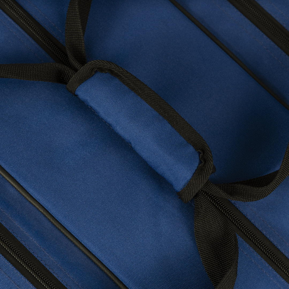 Padded comfort top handles on the blue Raquex Execute Tour padel bag