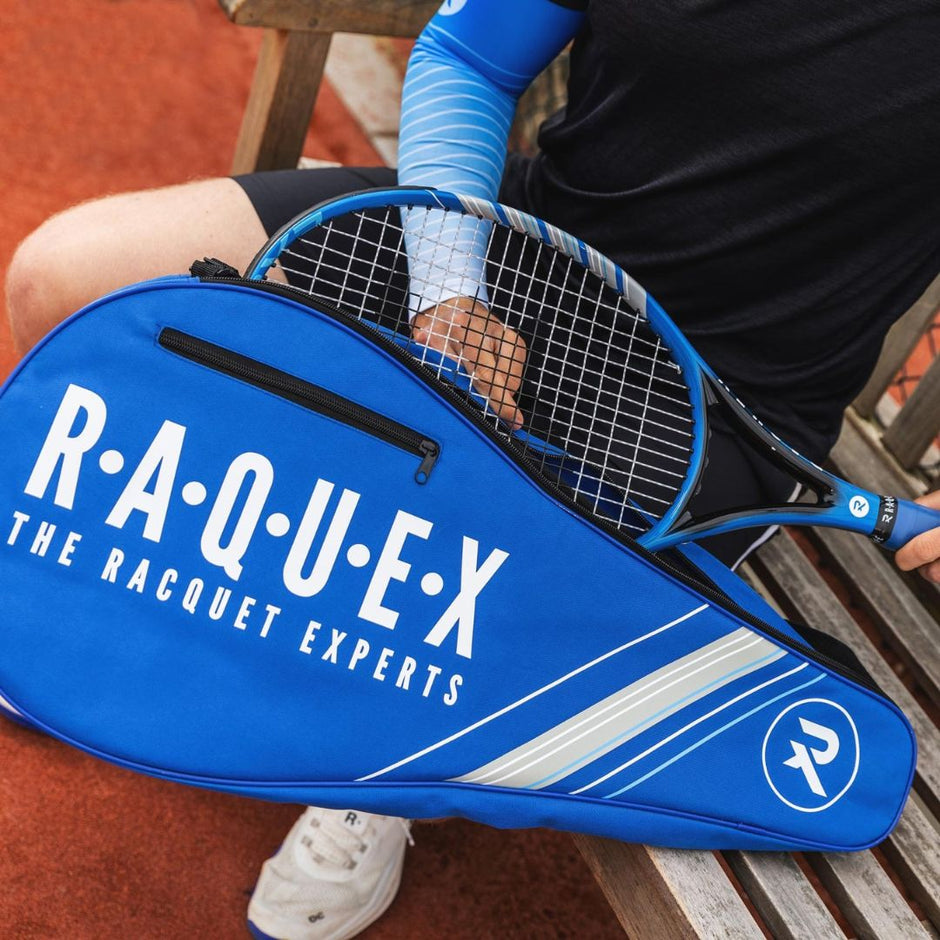 Raquex Kleine Schlägertasche für Tennis, Badminton, Squash