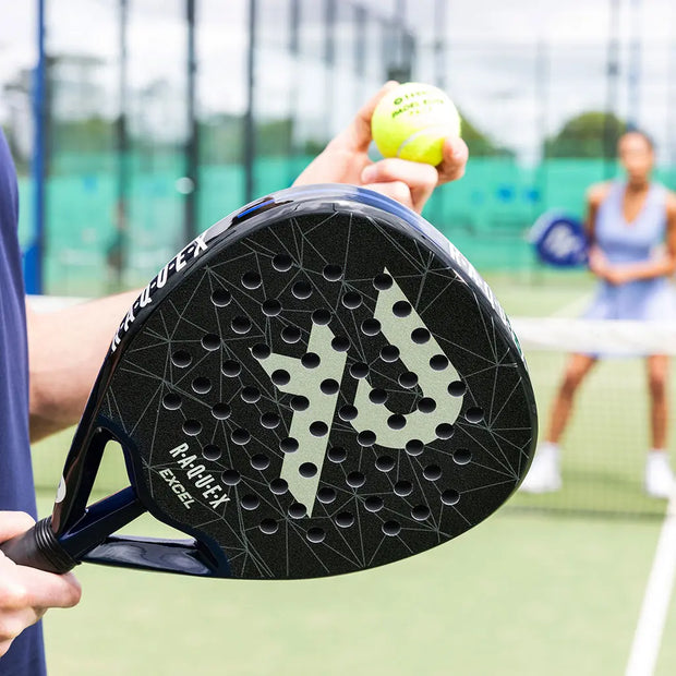 Raquex Excel Padel Racquet (Black)