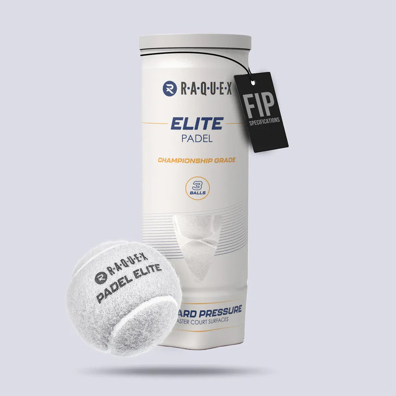 Raquex Padel Elite White Padel Tennis Balls