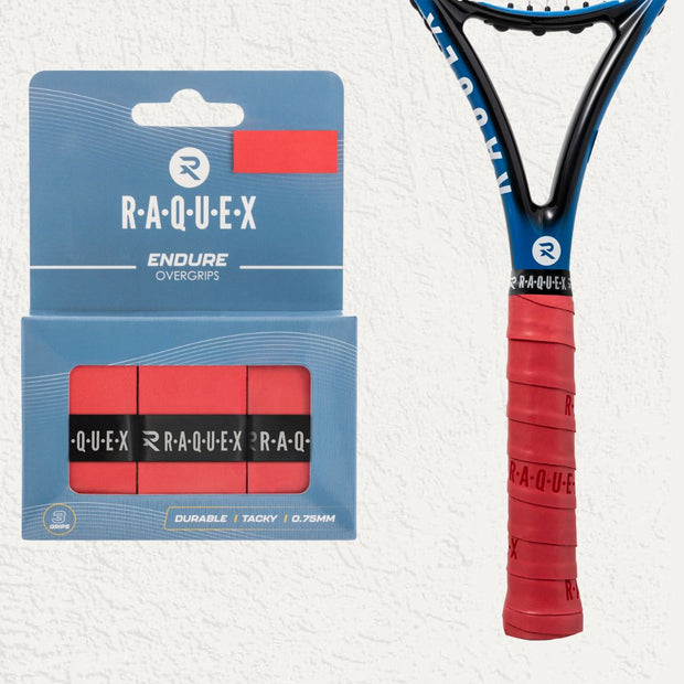 Raquex Endure Overgrips (3 Pack)