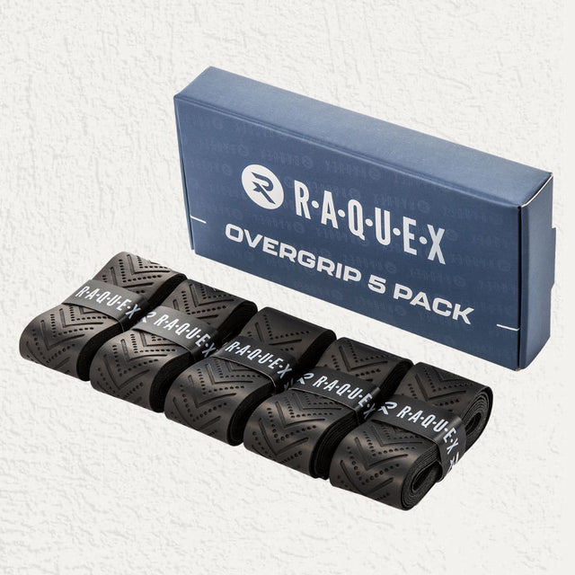 Raquex Evolve Racquet Overgrips (5 Pack)