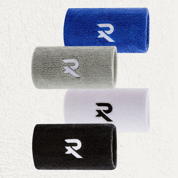 Raquex Double Width Sweat Wristbands (Pair)