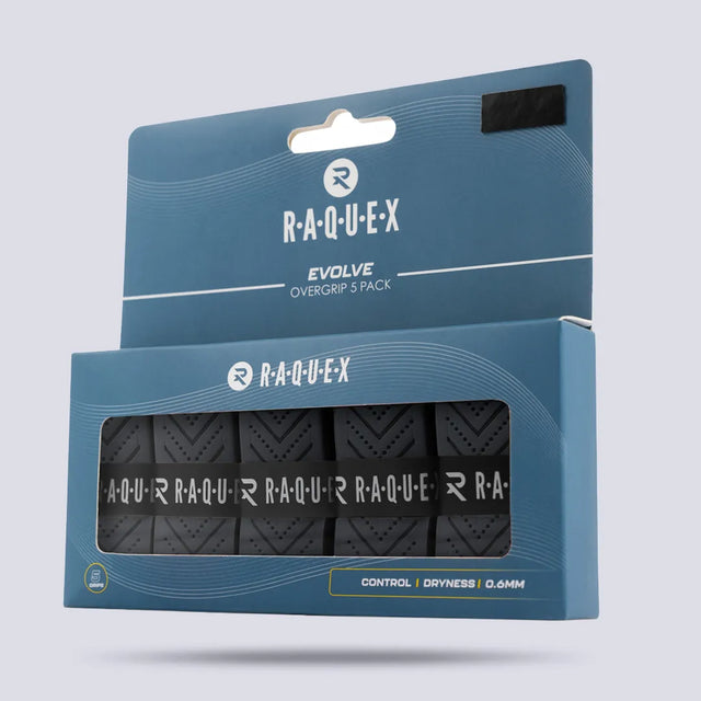 Raquex Evolve Schläger-Overgrips (5er-Pack)