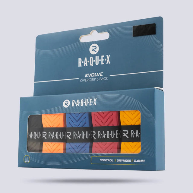 Raquex Evolve Schläger-Overgrips (5er-Pack)