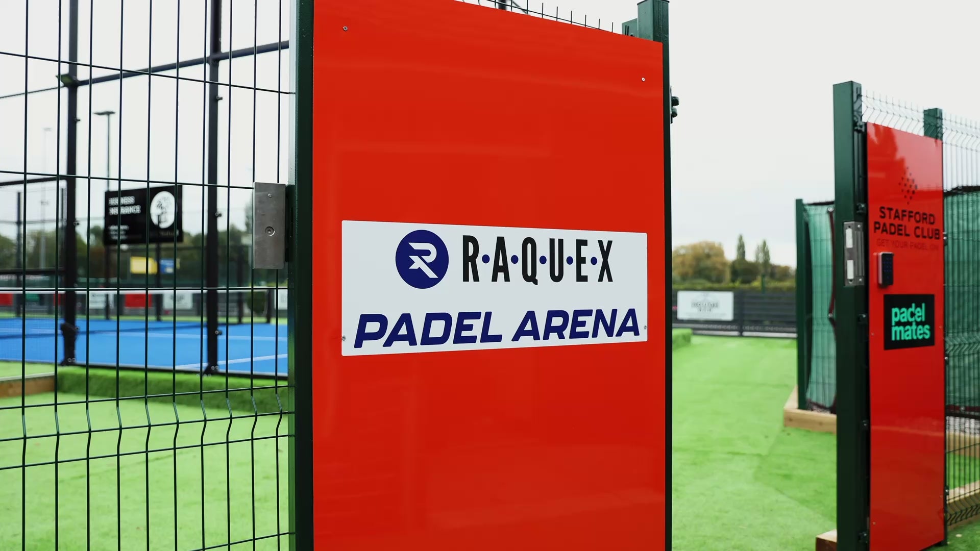 Players at the Raquex Padel Arena, Stafford Padel Club