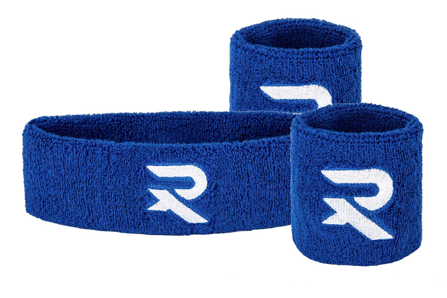 Raquex Blue Cotton Headband For Squash Badminton & Racquet Ball Use Tennis 