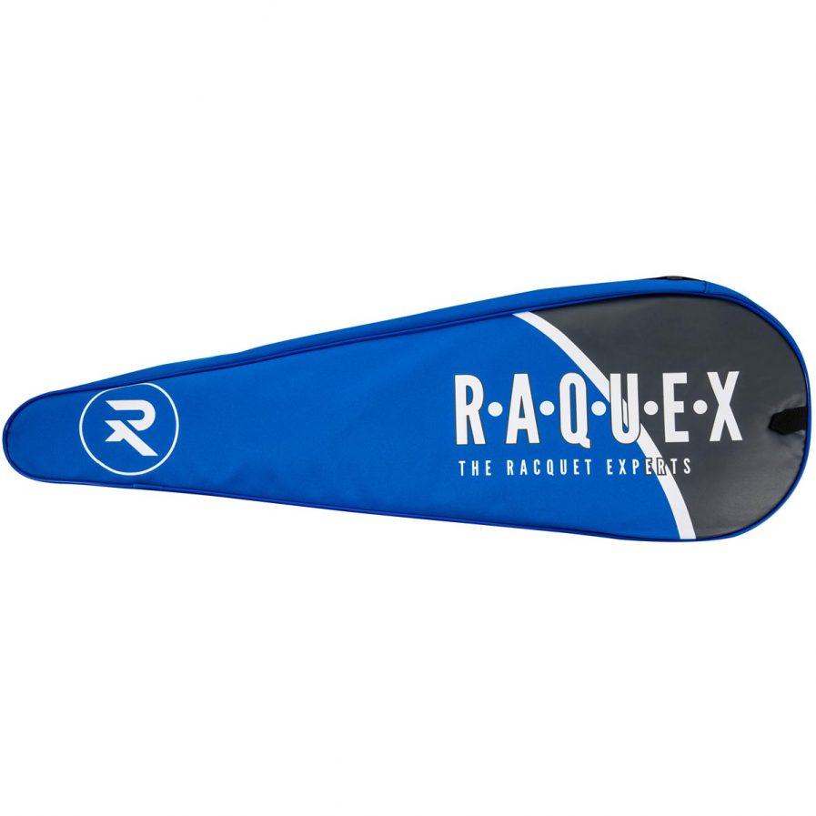 Raquex Racket Bag 3 Racquets Full Length Cover with Strap For Squash Tennis 