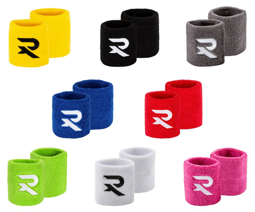 range of colours of wristbands