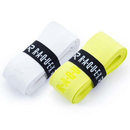Raquex Chamois grips in yellow or white